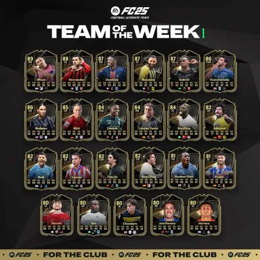 FC 25 TOTW 1