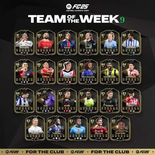 EA FC 25 TOTW 9