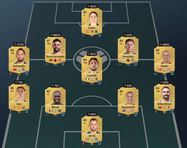 Third squad solution for Badé SBC