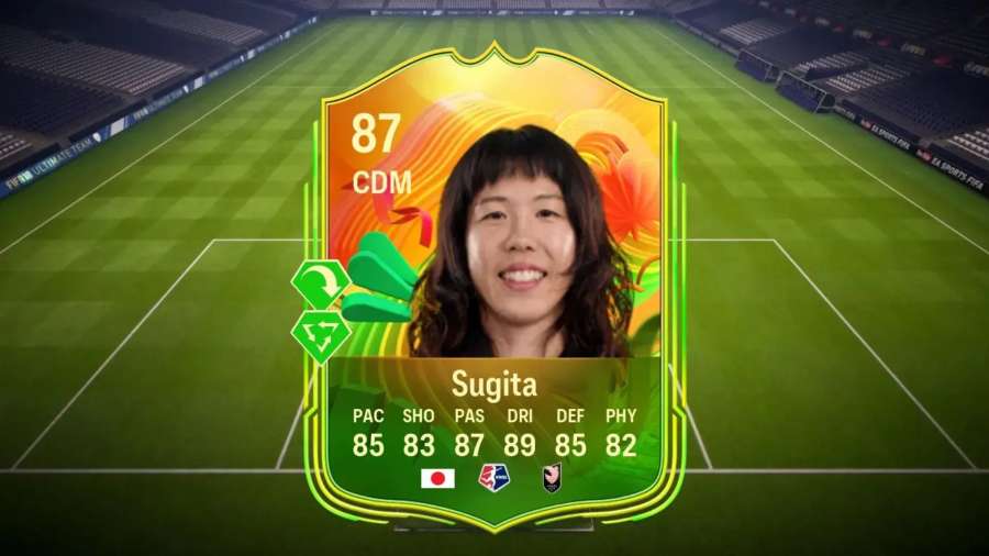 Hina Sugita World Tour card in FC 26