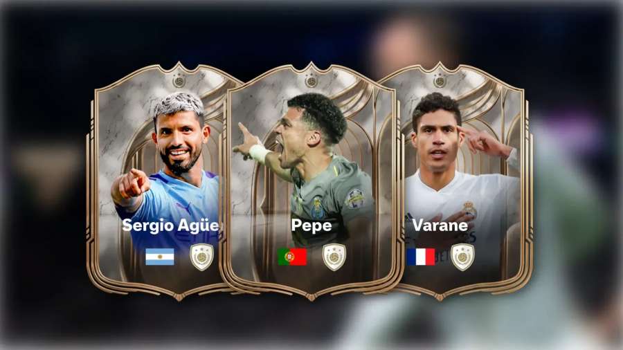 FC 27 leaked ICONs cover featuring Pepe and Sergio Agüero