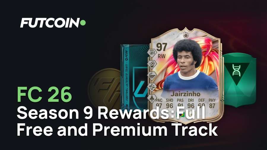 FC 26 Season 9 Rewards: Full Free and Premium Track, the Level 22 Token Trick, and Whether Jairzinho Beats Dalglish
