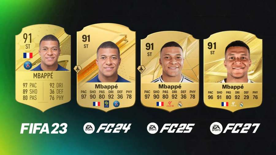 Mbappé FC 27 card